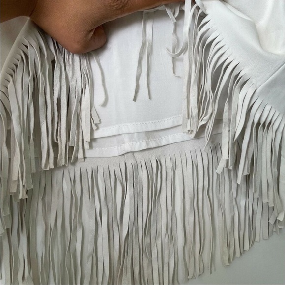 Spell Leather Fringe Skirt - Picture 8 of 10